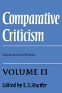 E. S. Shaffer: Comparative Criticism: Volume 13, Literature and Science