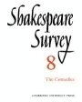 Allardyce Nicoll (red.): Shakespeare Survey: Volume 8, The Comedies