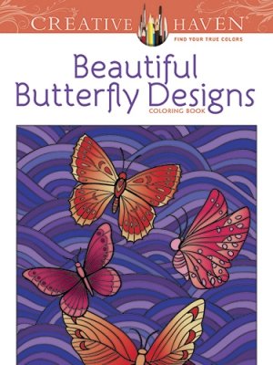 Jessica Mazurkiewicz: Beautiful Butterfly Desigsn. Coloring Book