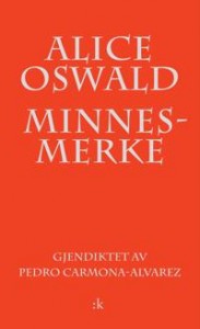 Alice Oswald: Minnesmerke: En utgravning av iliaden