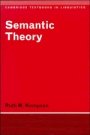 Ruth M. Kempson: Semantic Theory
