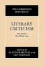 Alastair Minnis (red.): The Cambridge History of Literary Criticism: Volume 2, The Middle Ages