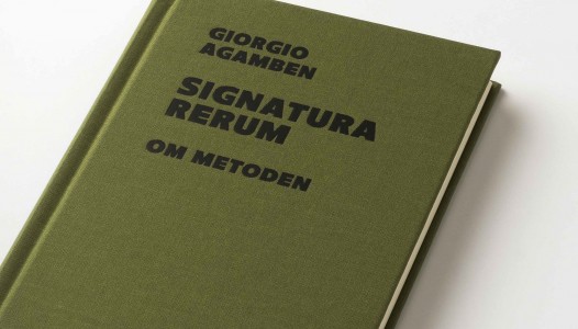 Giorgio Agamben: Signatura rerum. Om metoden