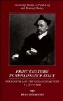 Brian Richardson: Print Culture in Renaissance Italy