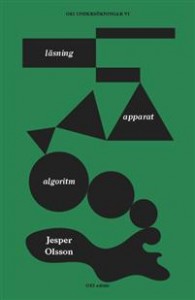 Jesper Olsson: läsning apparat algoritm 