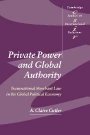 A. Claire Cutler: Private Power and Global Authority