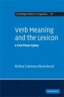 Gillian Catriona Ramchand: Verb Meaning and the Lexicon