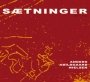 Omslag: Sætninger