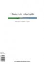 Omslag: Historisk tidsskrift 1/2011