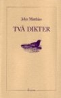 Omslag: Två dikter