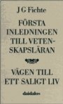 Omslag: Första inledningen till vetenskapsläran.