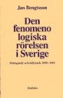 Omslag: Den fenomenologiska rörelsen i Sverige