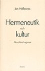 Omslag: Hermeneutik och kultur