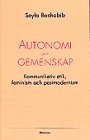 Omslag: Autonomi och gemenskap