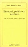Omslag: Ekonomi, politik och statsteori