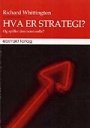 Omslag: Hva er strategi?: og spiller den noen rolle?