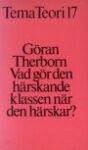 Omslag: Vad gör den härskande klassen när den härskar?