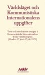 Omslag: Världsläget och Kommunistiska Internationalens uppgifter