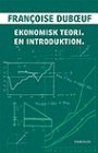 Omslag: Ekonomisk teori: En introduktion