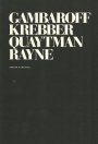 Omslag: Gambaroff, Krebber, Quaytman, Rayne