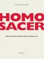 Omslag: Homo Sacer: Om den suverene makten og det nakne livet