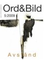 Omslag: Ord & Bild 5/2009: Avstånd