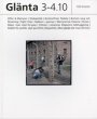 Omslag: Glänta Nummer 2010:3–4