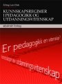 Omslag: Kunnskapsregimer i pedagogikk og utdanningsvitenskap