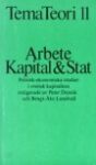 Omslag: Arbete, kapital & stat