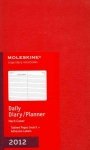 Omslag: 2012 Moleskine Red Large Daily Diary 12 Month