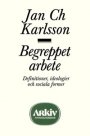 Omslag: Begreppet Arbete