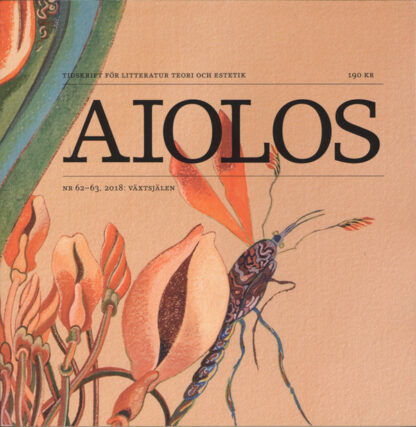 Omslag: Aiolos 62-64: Växtsjälen