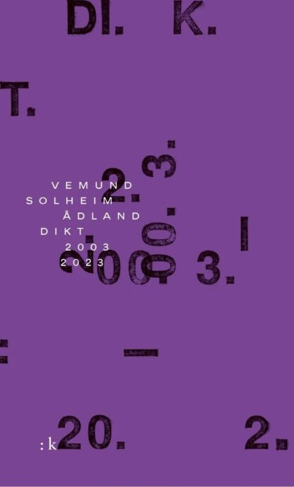Omslag: Dikt 2003-2023