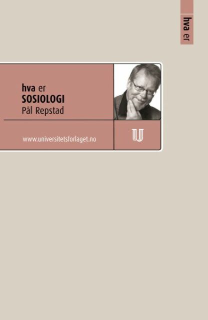 Omslag: Hva er sosiologi