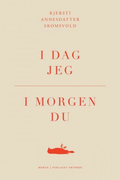 Omslag: I dag jeg, i morgen du