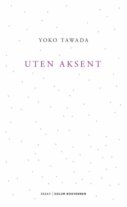 Omslag: Uten aksent