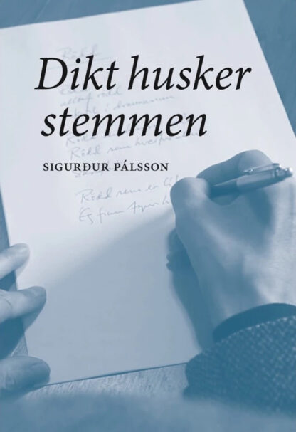 Omslag: Dikt husker stemmen