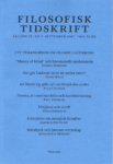 Omslag: Filosofisk tidskrift 3/2017: Filosofi i Göteborg
