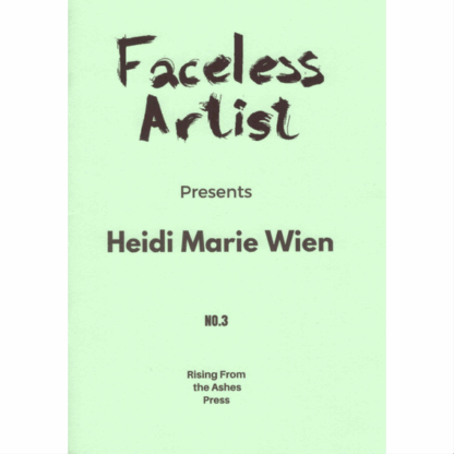 Omslag: Faceless Artist #3: Heidi Marie Wien