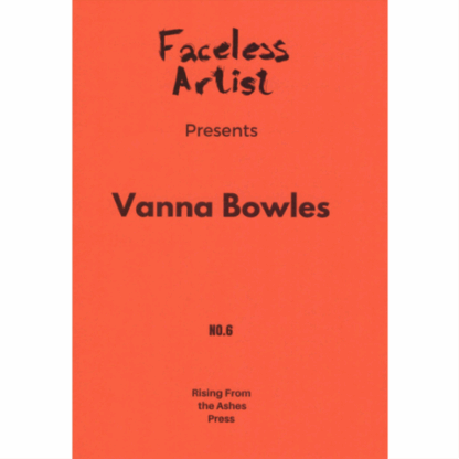 Omslag: Faceless Artist #6: Vanna Bowles