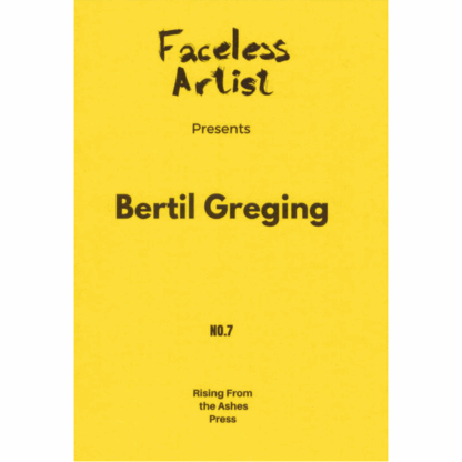 Omslag: Faceless Artist #7: Bertil Greging