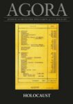 Omslag: Agora 1-2/2024: Holocaust