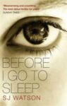Omslag: Before I go to sleep