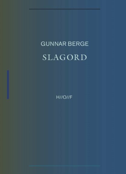Omslag: Slagord: En funnet teori