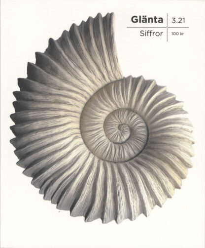 Omslag: Glänta 3/2021: Siffror