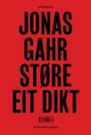 Omslag: Jonas Gahr Støre: Eit dikt