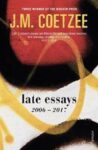 Omslag: Late Essays: 2006-2017