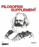 Omslag: Filosofisk supplement 2/2019: Marx