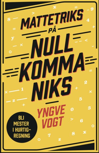 Omslag: Mattetriks. Null komma niks