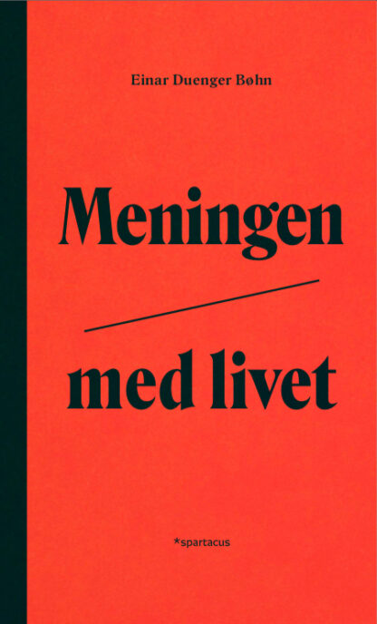 Omslag: Meningen med livet